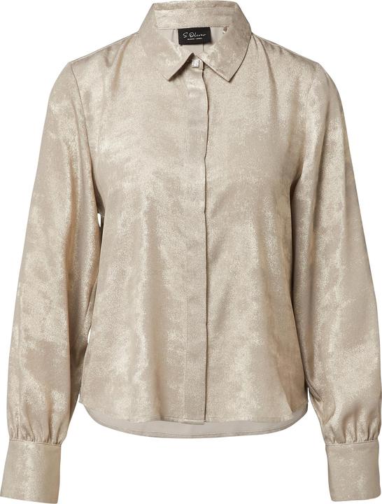 Immagine prodotto s.Oliver Bluse Langarm-Bluse mit verdeckter Knopfleiste und Hemdkragen (32)