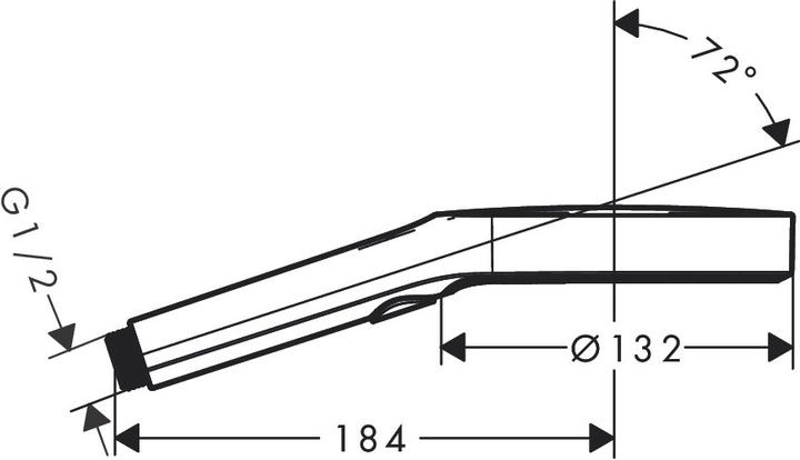 Immagine prodotto hansgrohe Rainfinity 130 (3 Tipi di raggi, 14 l/min)