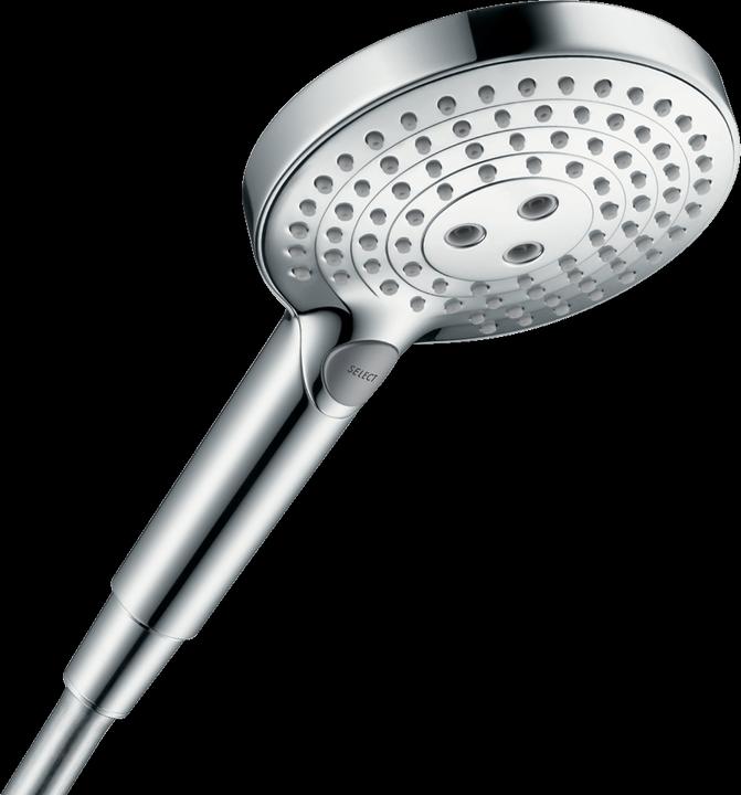 Immagine prodotto hansgrohe Soffione doccia Raindance Select S 120 3 tipi di getto (3 Tipi di raggi, 15 l/min)