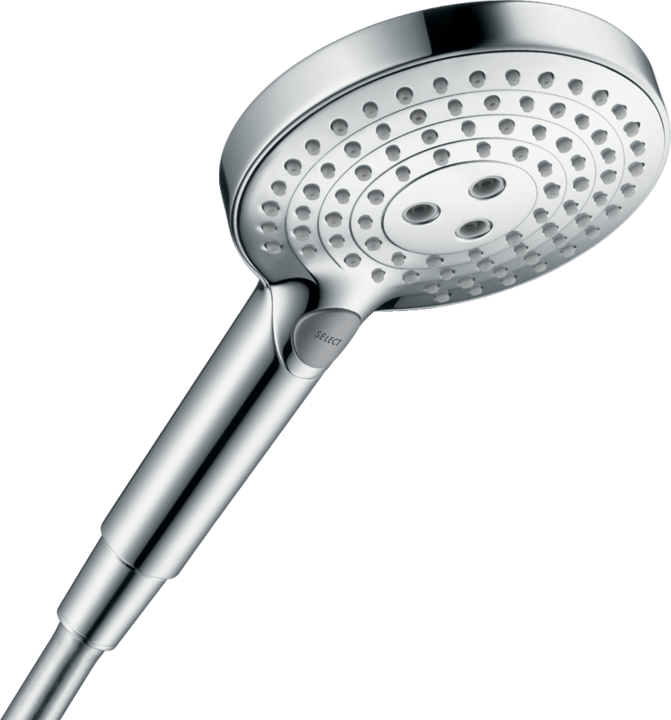 Actual product image hansgrohe Raindance Select S shower head 120 3 spray types (3 Beam types, 16 l/min)