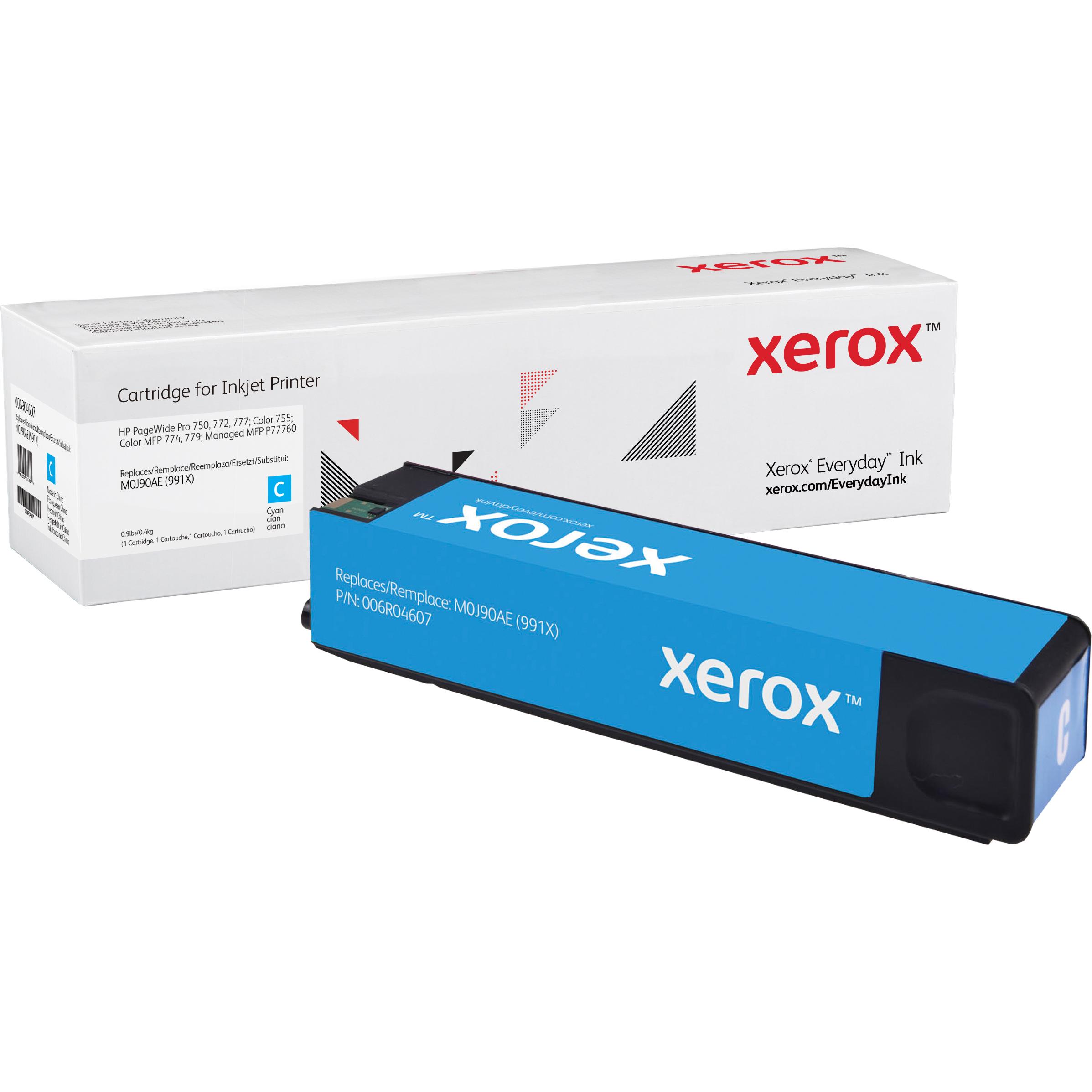 Xerox, Toner, Everyday PageWide-cartridge in Cyan mit Hohe Ergiebigkeit, Xerox-Entsprechung für HP M0J90AE, 16000 (C)