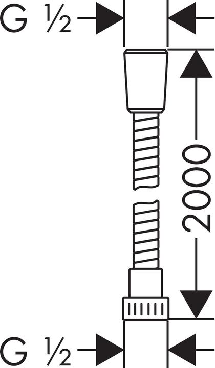 Immagine prodotto hansgrohe Metaflex (200 cm)