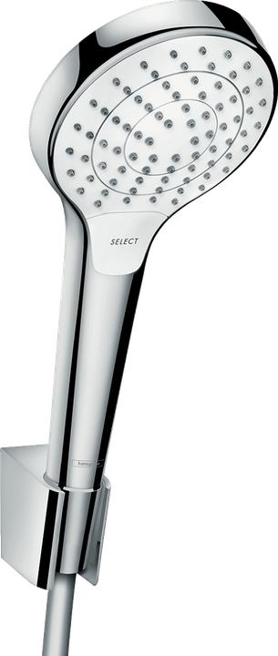 Actual product image hansgrohe Croma Select S shower head bracket set Vario with shower hose 125 cm (3 Beam types, 15 l/min)