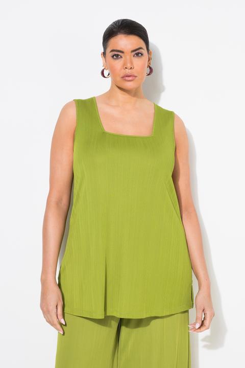 Actual product image Ulla Popken Square Neck A-Line Tank (42, 44)
