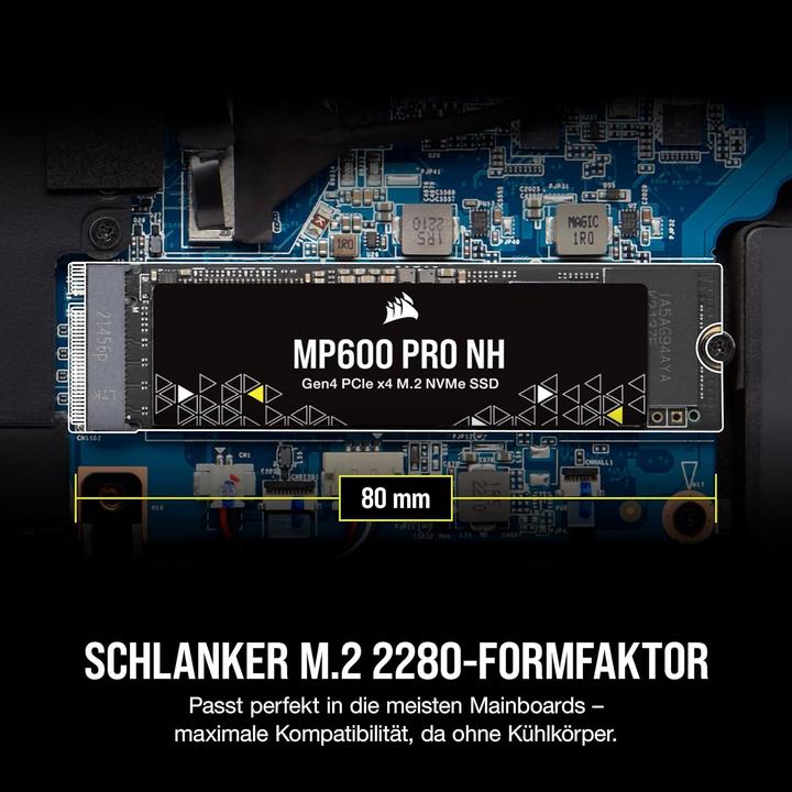 Image du produit Corsair MP600 Pro NH (8000 Go, M.2 2280)