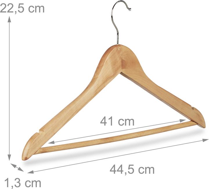 Productafbeelding Relaxdays Kleerhangerset (1x)