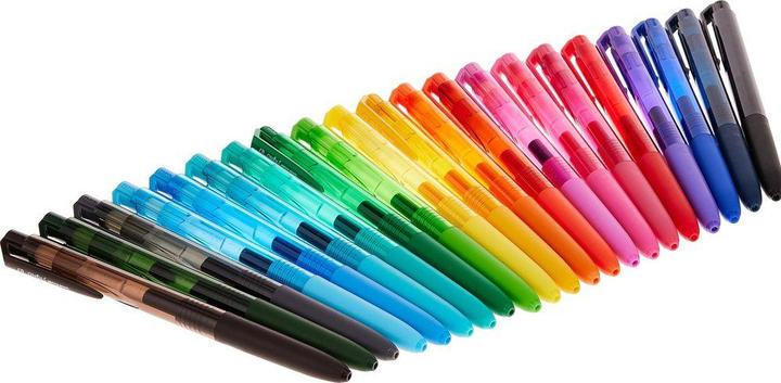 Produktbild Posca Roller Signo (aqua marin, Blau, Blau-schwarz, braun-schwarz, Dunkelgrün, Gelb, Goldgelb, Grau, Grün, Hellblau, Hellgrün, hellrosa, Himbeer, Himmelblau, Mandarinorange, Orange, Rosa, Rot, Schwarz, Türkis, Violett, 21x)