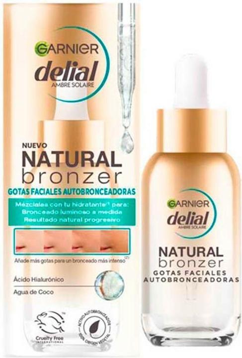 Garnier Natural Bronzer Self-Tanning Facial Drops 30ml (30 ml)