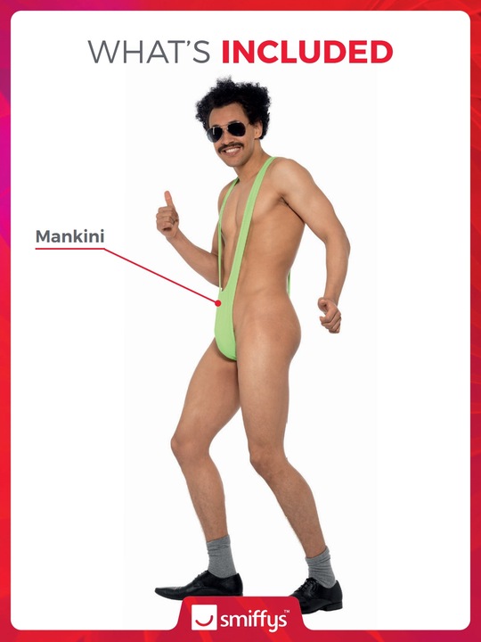Actual product image Smiffys Borat Mankini (One size)
