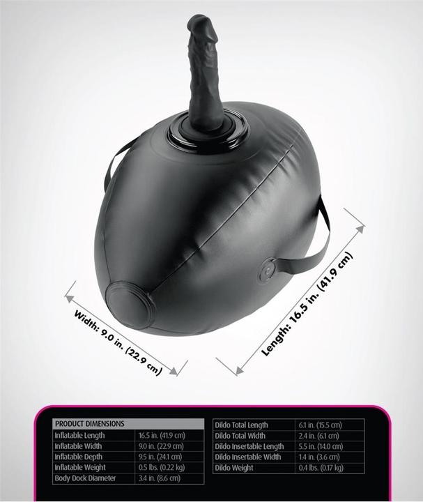 Produktbild Pipedream Body Dock Aufblasbarer Liebesball