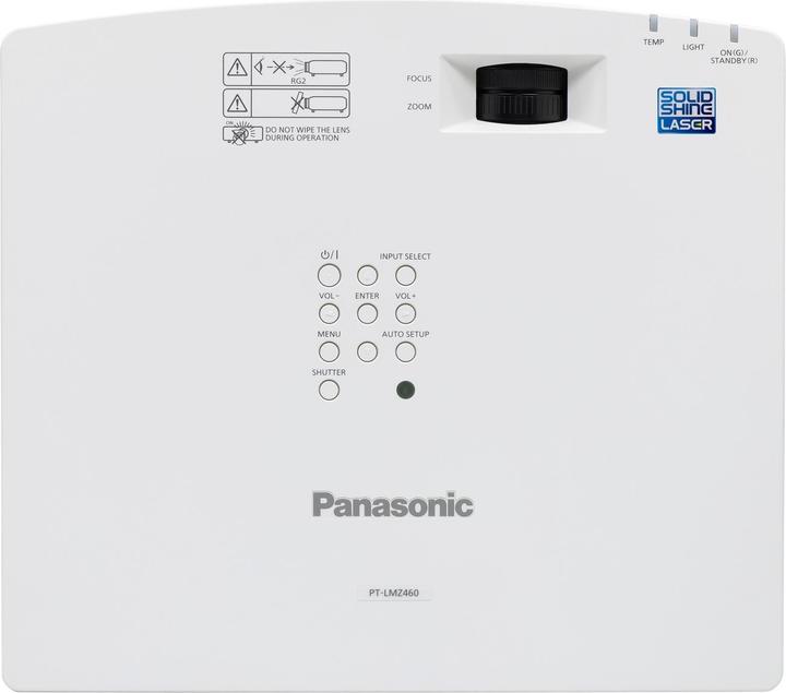 Produktbild Panasonic PT-LMZ460 mobiler Laser LCD Beamer 4600 Lumen (WUXGA, 1920x1200, 16:10, HDMI, D-Sub, USB (WUXGA, 4600 lm)
