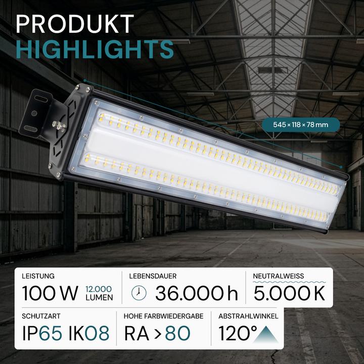 Actual product image Luxula LED-HighBay-Leuchte (12000 lm)