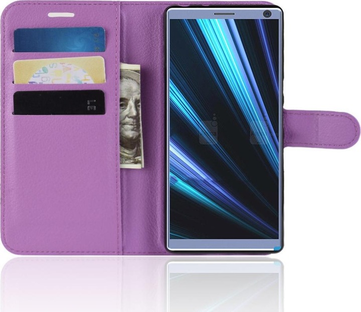 Produktbild Cover-Discount Leder Etui Hülle mit Kartenfächern (Sony Xperia 10 Plus)