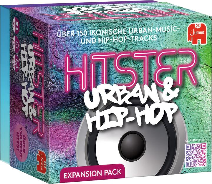Immagine prodotto Jumbo Hitster Urban und Hip Hop, d (Tedesco, 2 - 10 Giocatori)