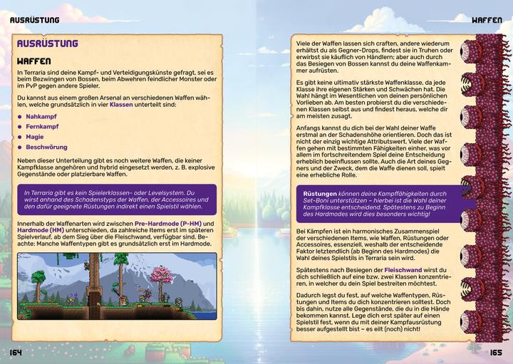 Produktbild Terraria - Der grosse inoffizielle Guide (Deutsch, Aaron Kübler, Andreas Zintzsch, Anne-Sophie Hardouin, Bettina Pflugbeil, 2024)