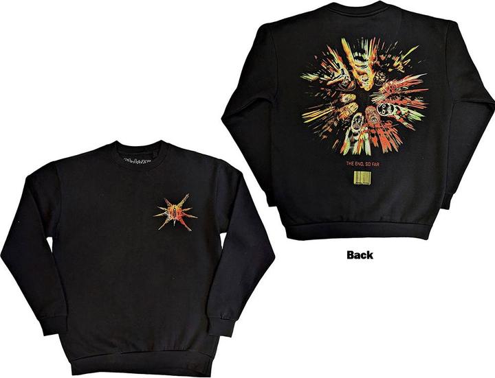 Actual product image Slipknot The End So Far Band Figures Back Print (Sweater) (XL)
