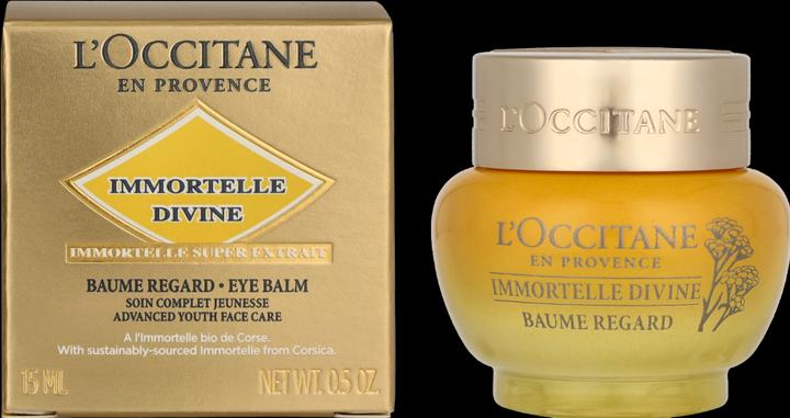 Produktbild L'Occitane Immortelle Divine Augenbalsam (Augenpflege Fluid, 15 ml, Tag)