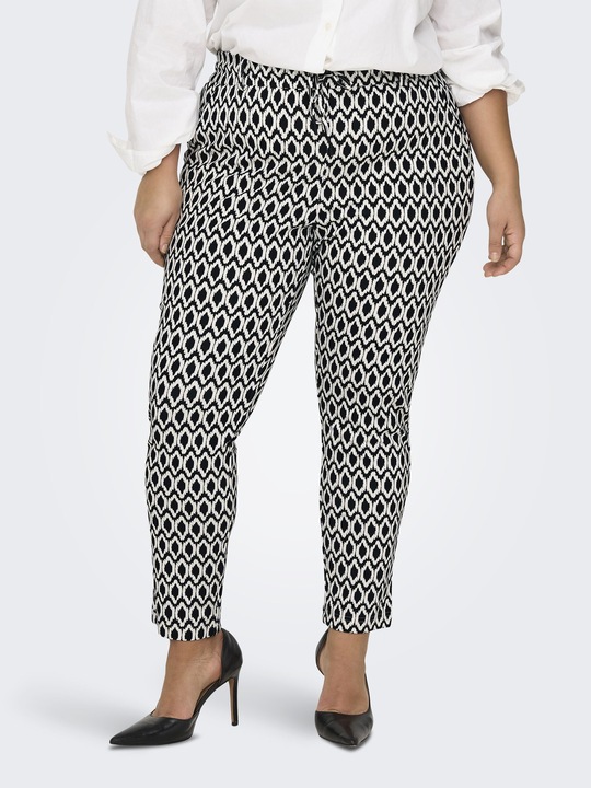 Produktbild Only Curvy gemusterte klassische Hose (W44/L34)