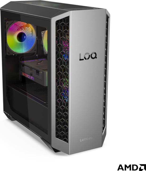 Actual product image Lenovo LOQ Tower (1000 GB, 32 GB, AMD Ryzen 7 8745HX, GeForce RTX 5060)