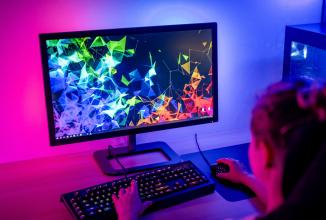 Immagine prodotto Newell LED-Streifen für 32-Zoll-Monitor (Multicolore, RGB, 132 cm, Interno)