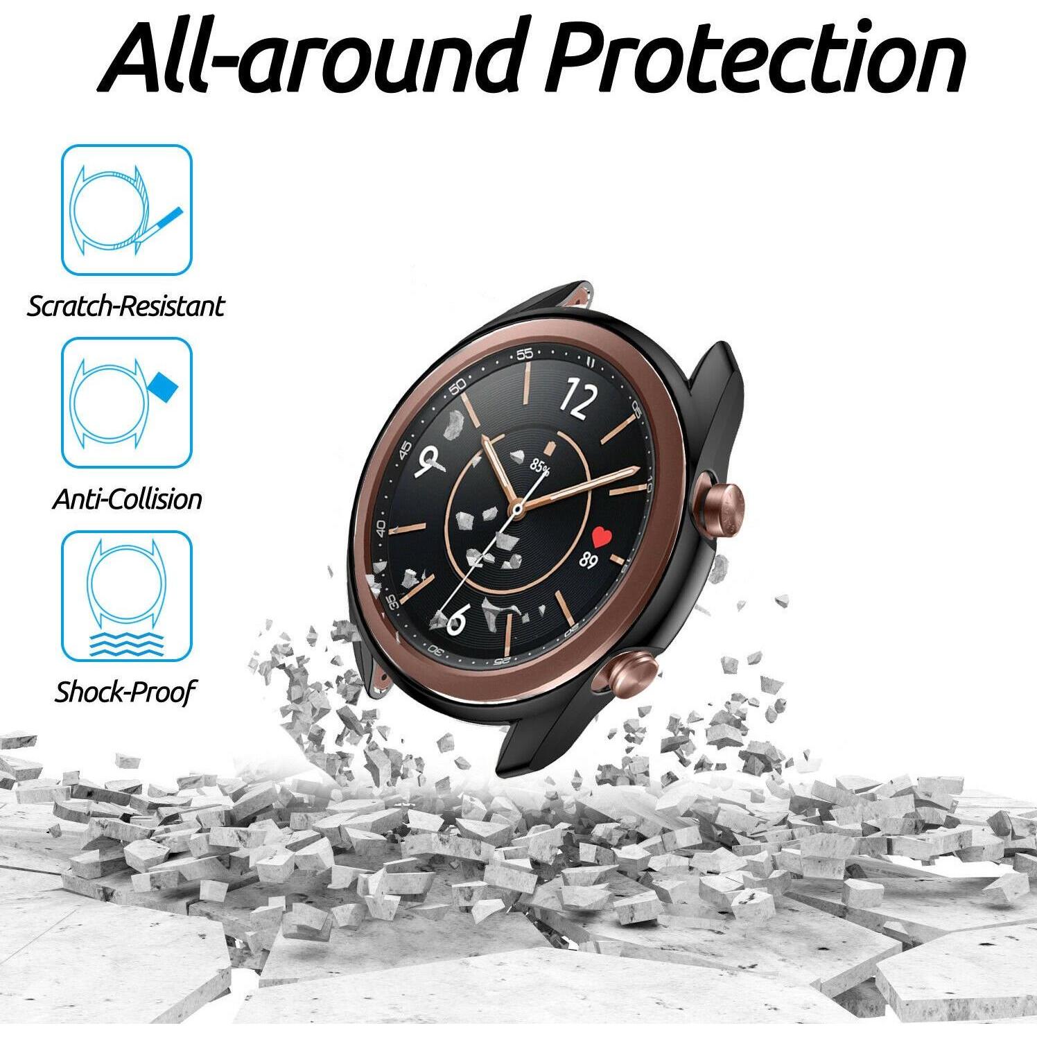 Thumbnail - Strap-it Schutzhülle, Smartwatch Zubehör, Schwarz