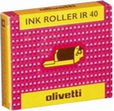 Actual product image Inkadoo Olivetti 80878 color roll black 350.000 characters black Epson IR 40 (FC)