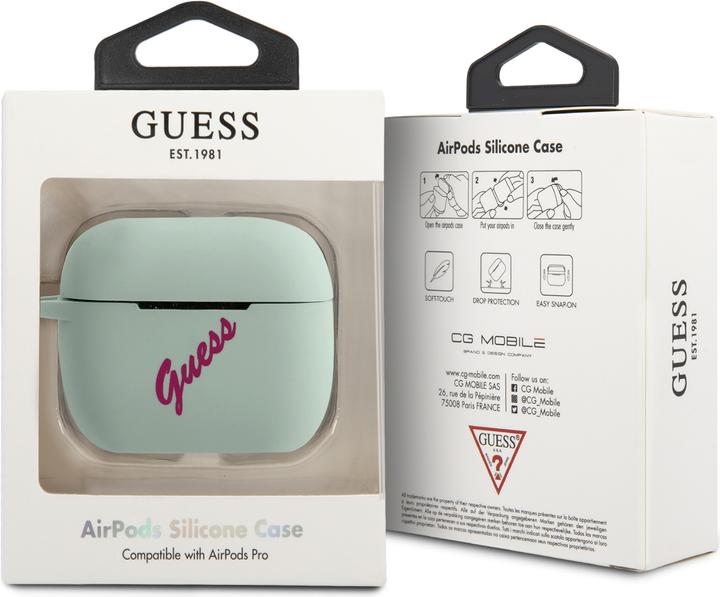 Actual product image Guess Cover Silicone Vintage (Headphone bag)