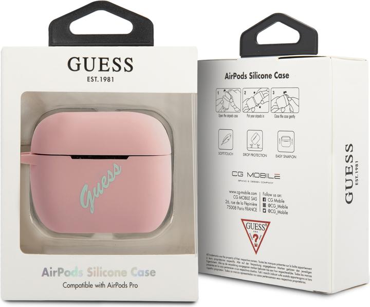 Actual product image Guess Cover Silicone Vintage (Headphone bag)