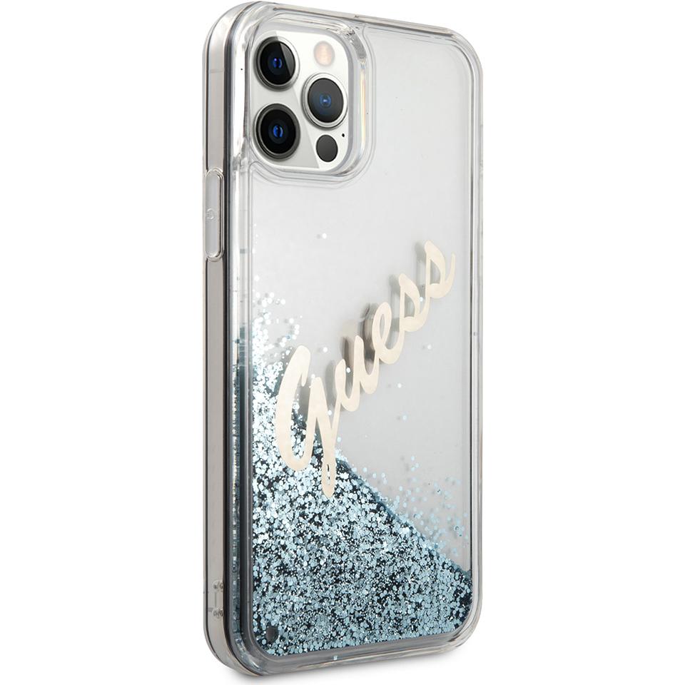 Thumbnail - Guess Liquid Glitter (Apple iPhone 12 Pro Max), Smartphone Hülle, Blau