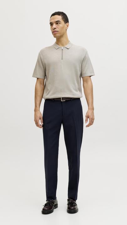 Produktbild Jack & Jones Jjeemil Knit Zip Polo Ss Sn (M)