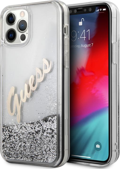 Produktbild Guess Hard Cover Liquid Glitter Vintage (Apple iPhone 12 Pro Max)