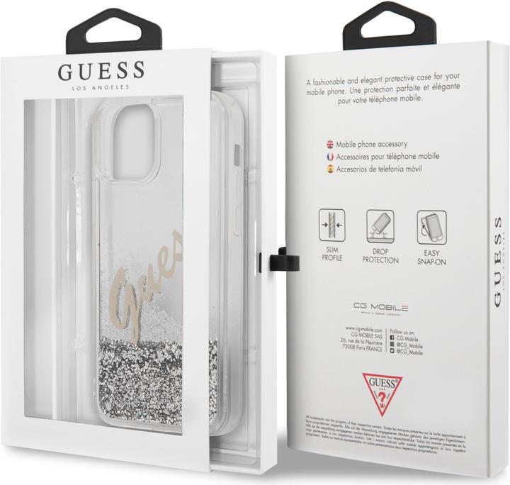 Produktbild Guess Hard Cover Liquid Glitter Vintage (Apple iPhone 12 Pro Max)