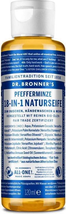 Actual product image Dr. Bronner's Liquid Soap (Liquid soap, 120 ml)
