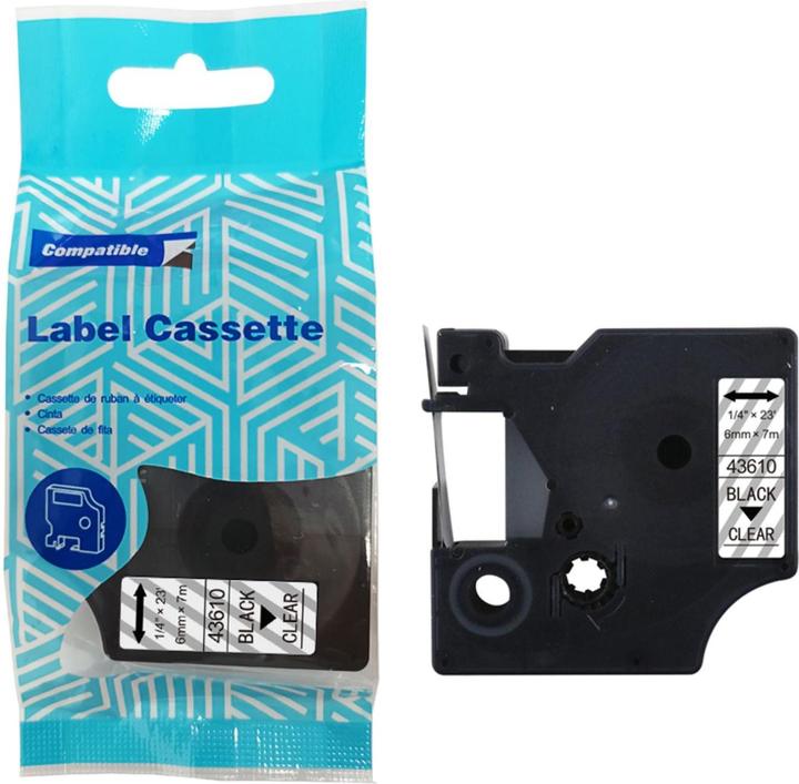 Schwarz, Transparent