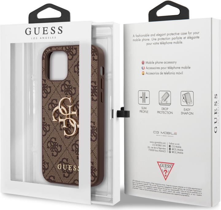 Image du produit Guess Hard Cover 4G Big Metal Logo (Apple iPhone 12, Apple iPhone 12 Pro)