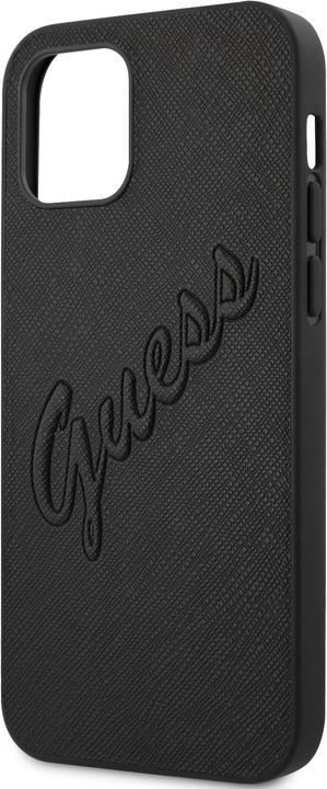 Image du produit Guess Couverture rigide Saffiano Vintage Scrip (Apple iPhone 12 Pro Max)