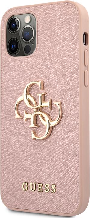 Actual product image Guess Hard Cover 4G Metal Logo (Apple iPhone 12 Pro, Apple iPhone 12)