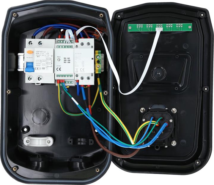 Produktbild KS Tools efuturo Wallbox mit Typ 2-Steckdose, 1 Phase (Typ 2, 3.70 kW, 16 A, Typ 2)