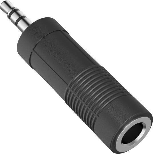 Image du produit Hama Audio-Adapter 3.5mm Klinken-Stecker - 6,3mm Klinken-Kupplung (Accessoire)