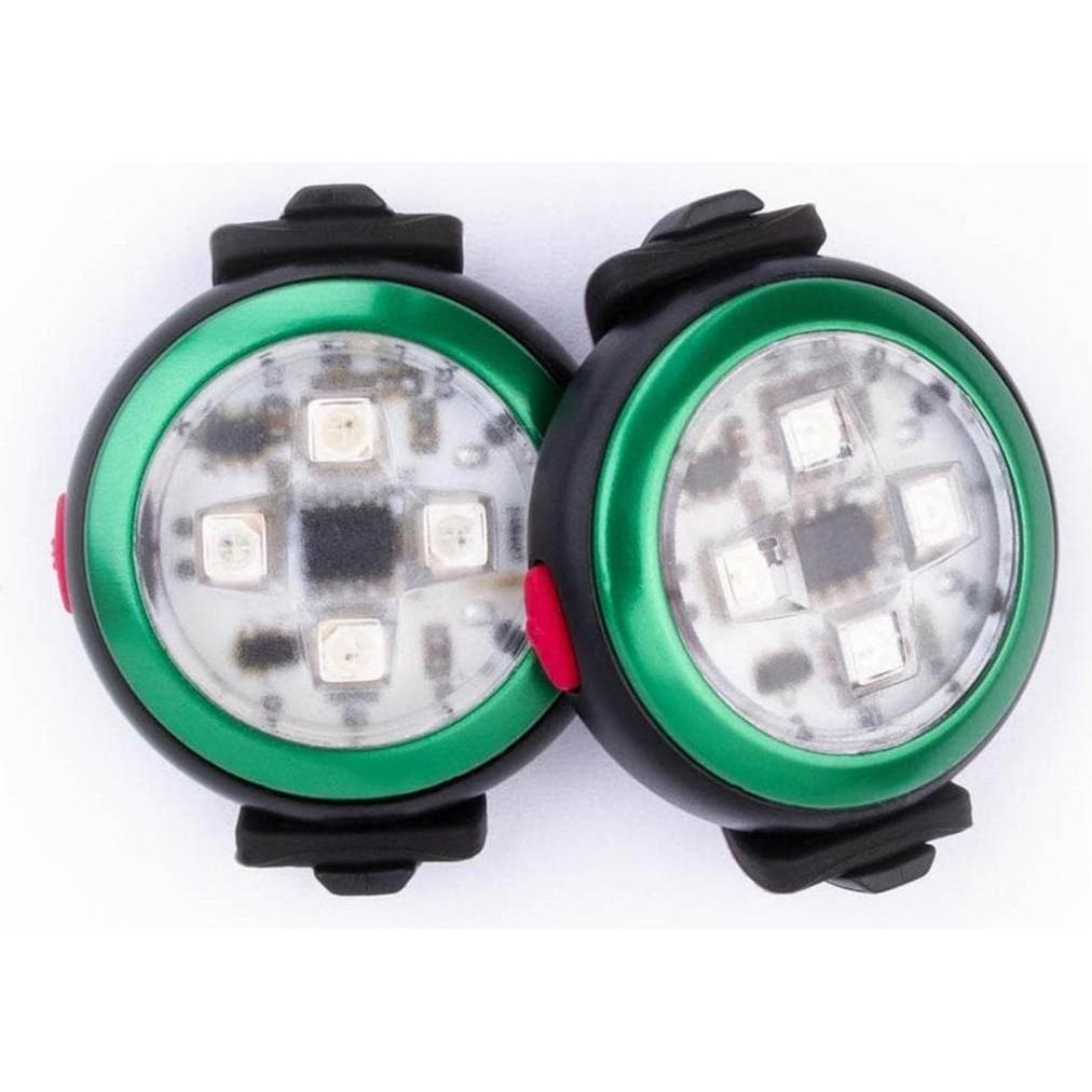 Meilleurs prix pour Curli Lampe Luumi Safety LED verte (Chien, Promenade), Collier + laisse
