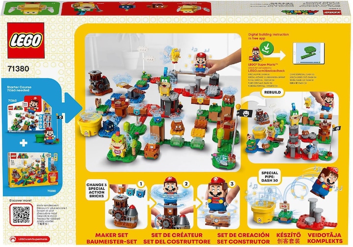 Actual product image LEGO Builder Set (71380, LEGO Super Mario)