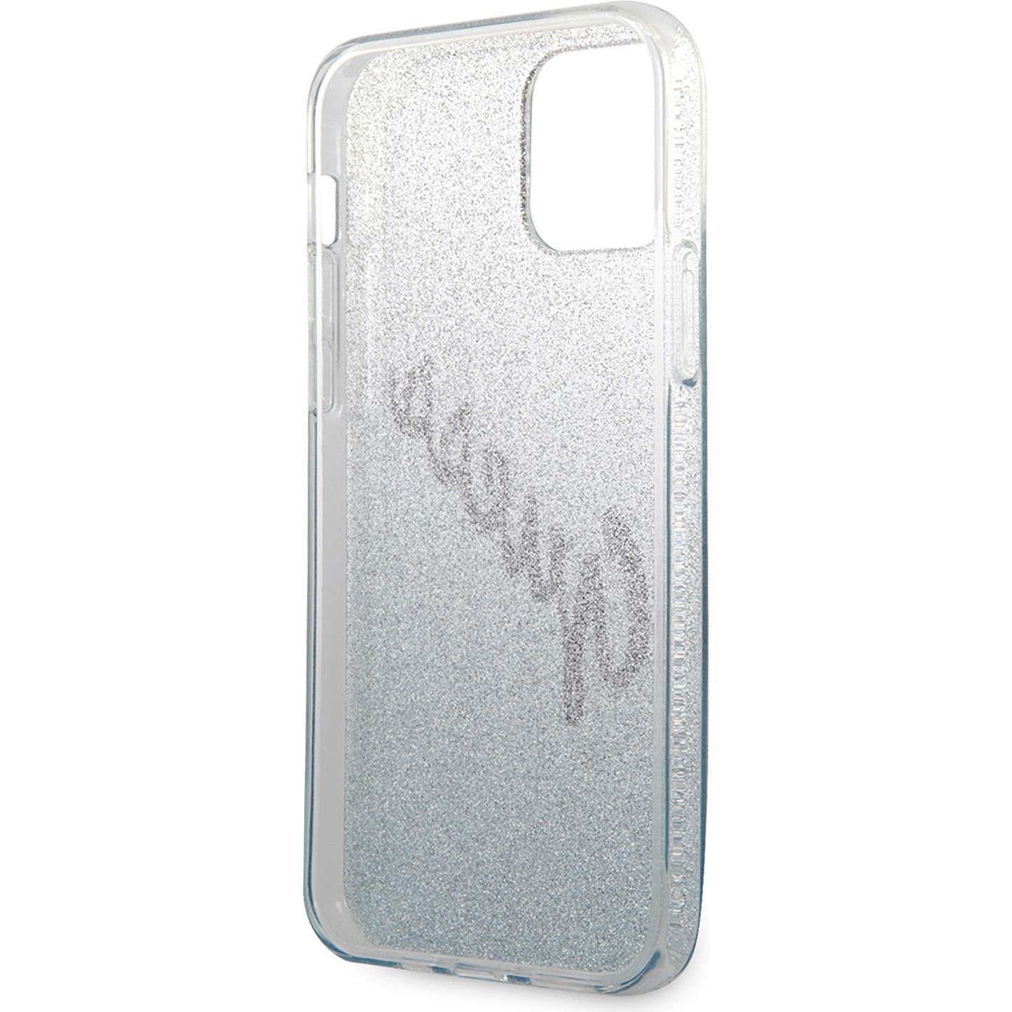 Thumbnail - Guess Hard Cover Vintage Glitter Gradient (Apple iPhone 12 mini), Smartphone Hülle, Blau