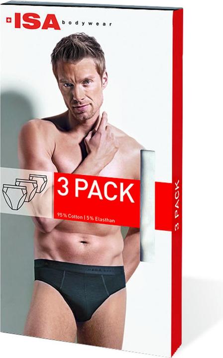 Immagine prodotto ISA Bodywear Slip 3er-Pack (M, confezione da 3)