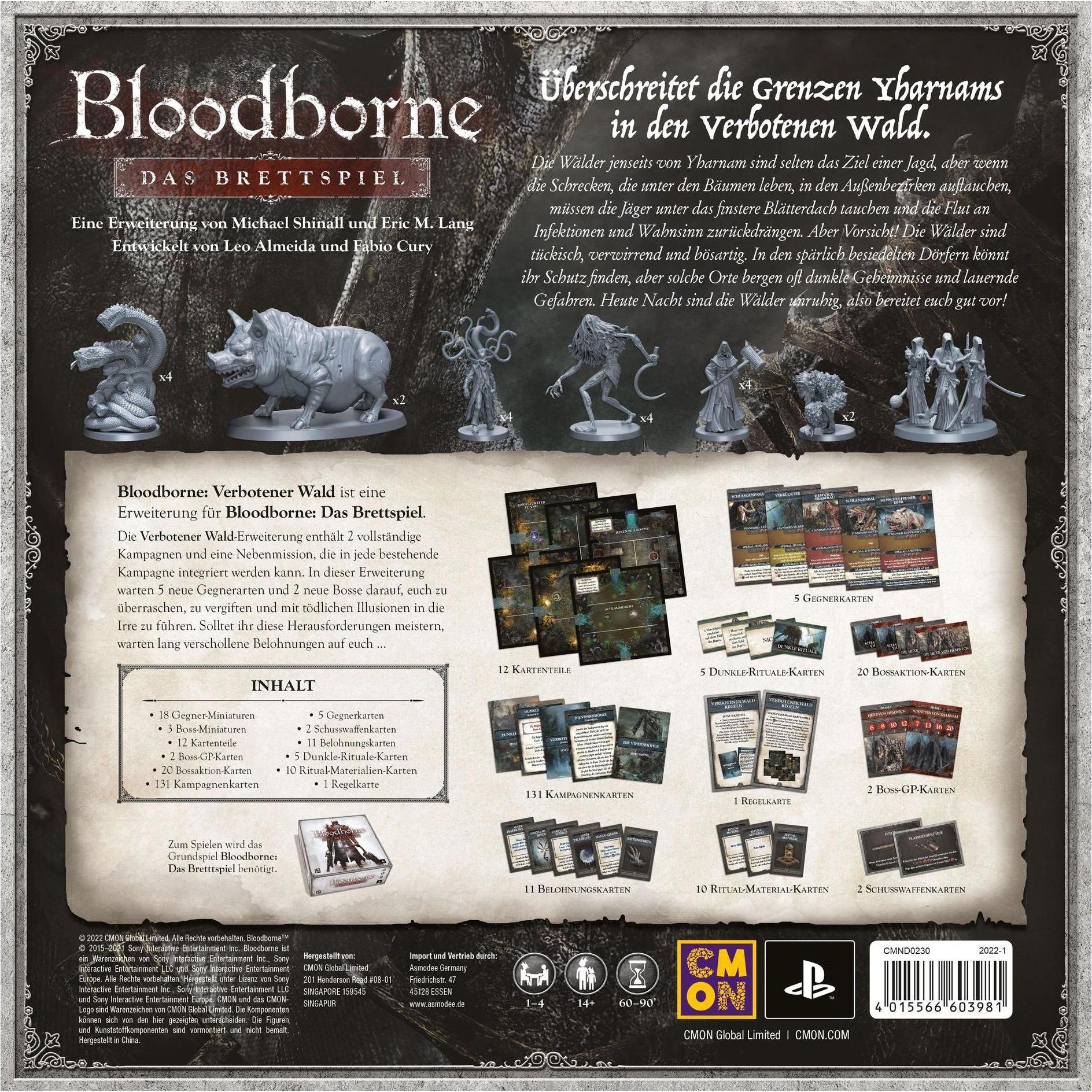 Thumbnail - Cmon Bloodborne: Das Brettspiel - Verbotener Wald, für 1-4 Spieler, ab 14 Jahren (DE-Erweiterung) (Deutsch)