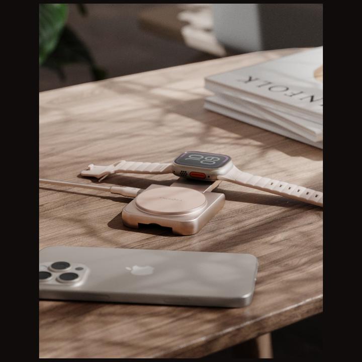 Image du produit Energea Wireless Charger Magduo 2in1 Qi2 foldable grey (17.50 W)