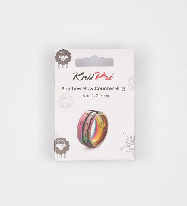 Actual product image Knitpro Reihenzähler Ringe Rainbow