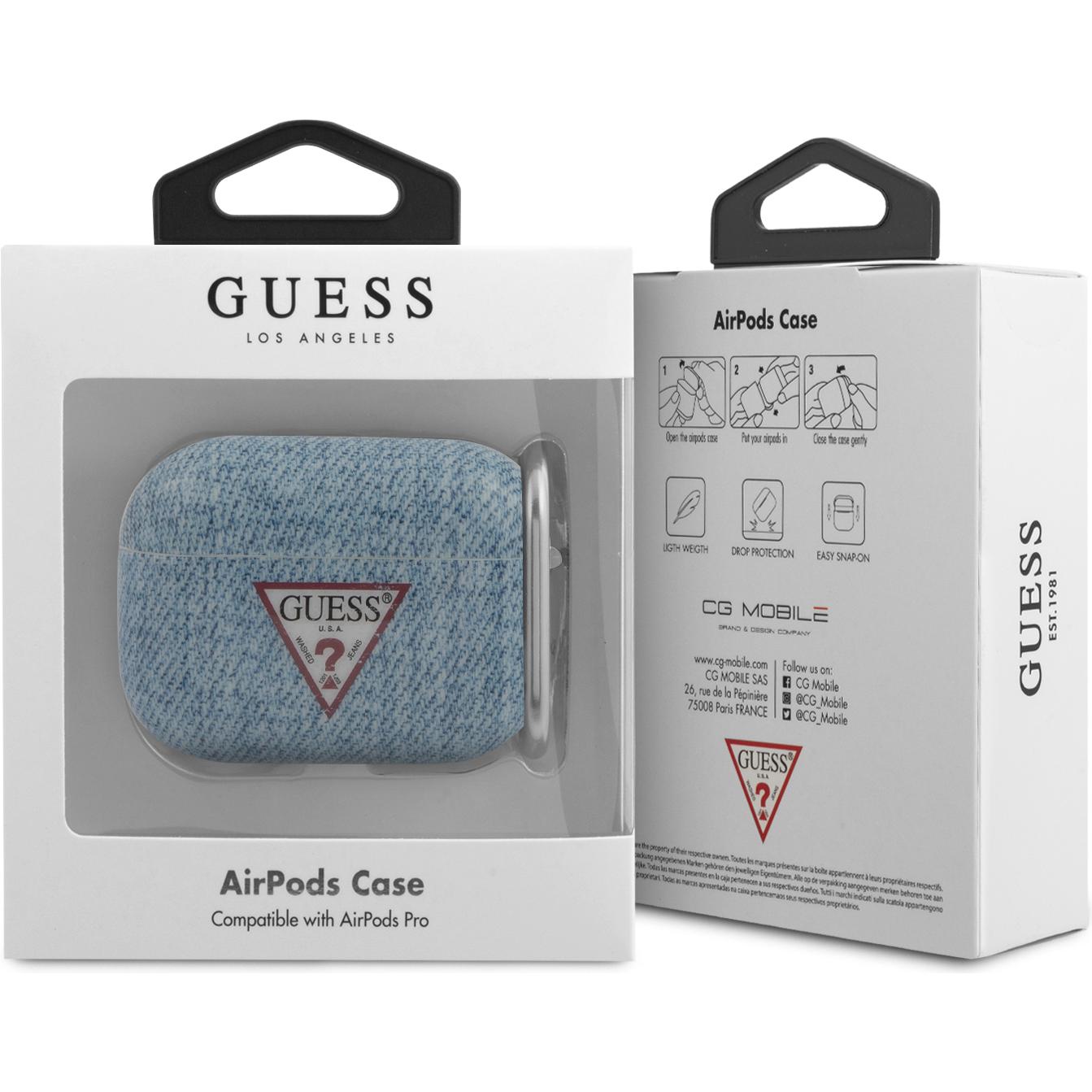 Thumbnail - Guess Case (Kopfhörer Hülle), Kopfhörertasche + Schutzhülle, Blau