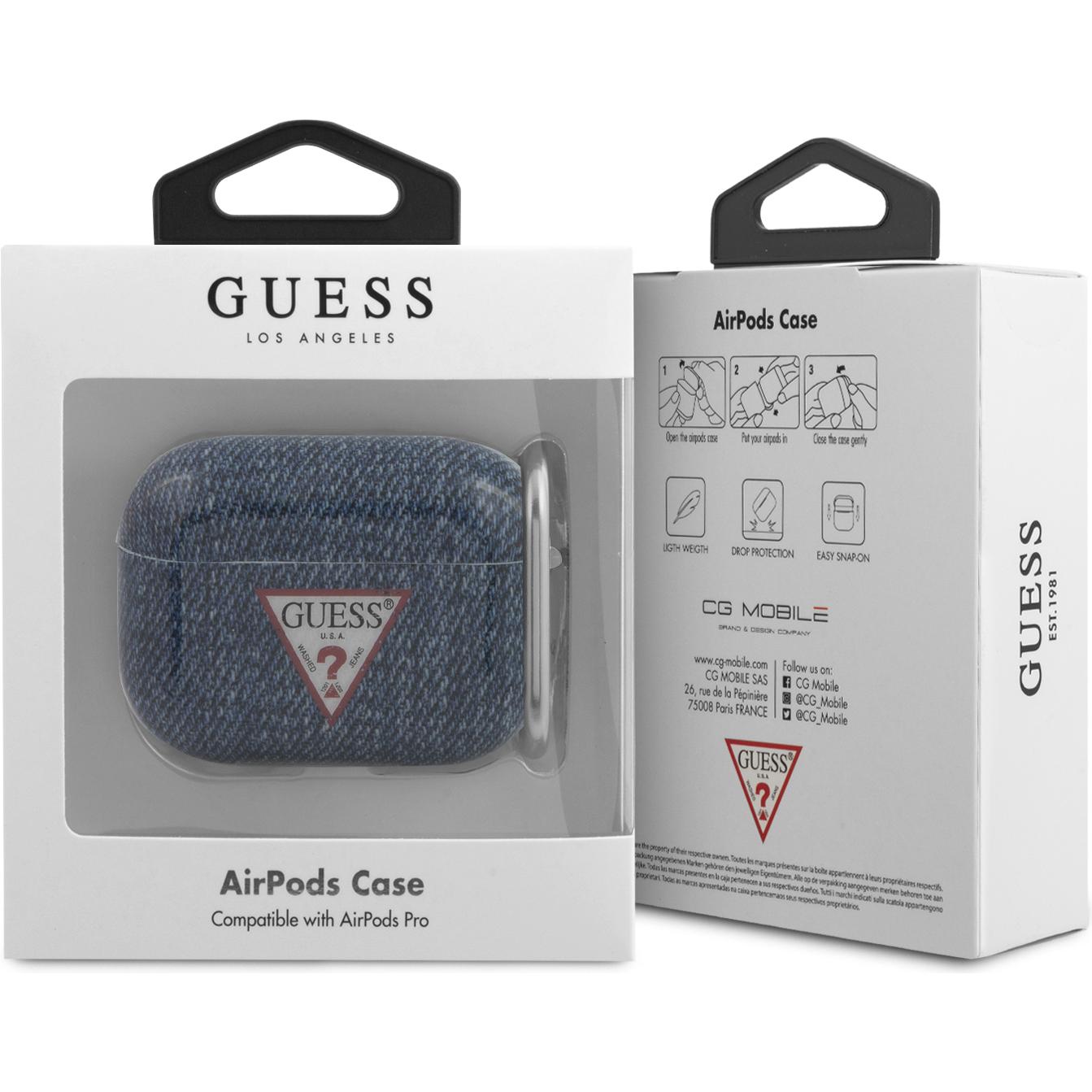 Thumbnail - Guess Case (Kopfhörer Hülle), Kopfhörertasche + Schutzhülle, Blau