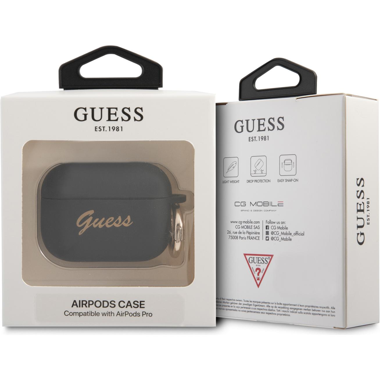 Thumbnail - Guess Case (Kopfhörer Hülle), Kopfhörertasche + Schutzhülle, Schwarz