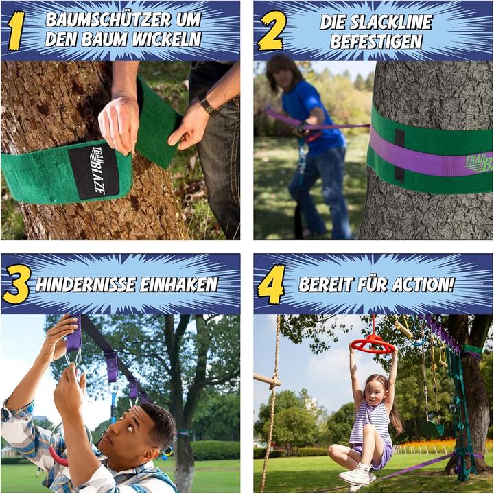 Produktbild Trailblaze Ninja Warrior Hindernisparcours-Set
